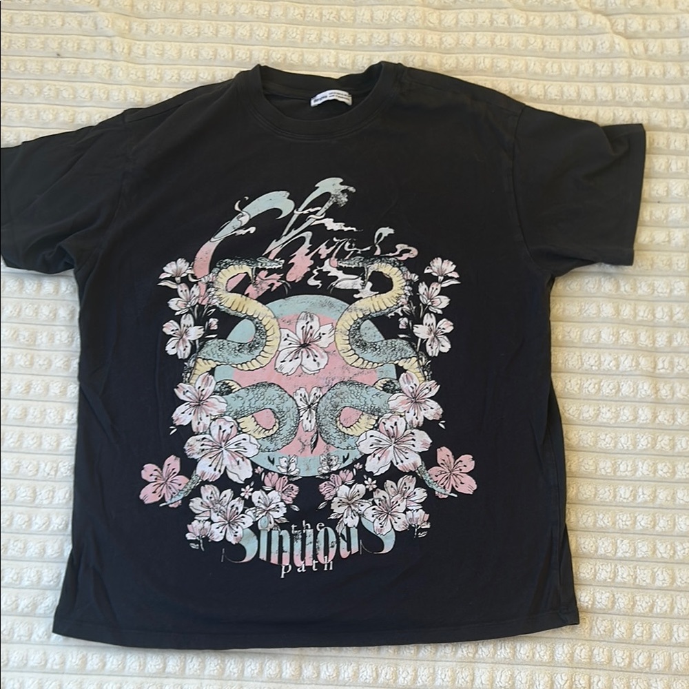 Black Graphic T-Shirt
